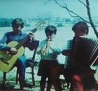 Viktor, Ana, and Silvije - Making of documentary film 'Bach and Taekwondo' (Petar Krelja, director), Karlovac - Croatia (1985)